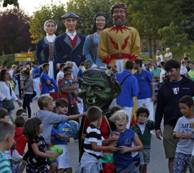 Cizur Menor celebró este jueves, 30 de agosto, su primer día de fiestas