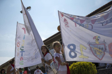Imágenes del cohete de fiestas de Beriáin 2018