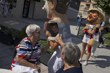 Imágenes del cohete de fiestas de Beriáin 2018