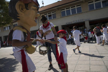 Imágenes del cohete de fiestas de Beriáin 2018