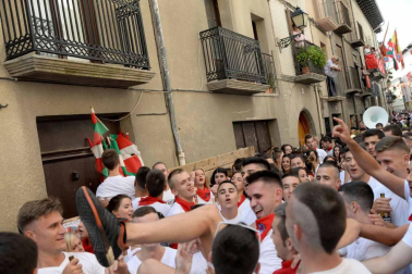 Lumbier arrancó este jueves, 30 de agosto, sus fiestas patronales.