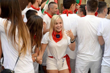 Lumbier arrancó este jueves, 30 de agosto, sus fiestas patronales.