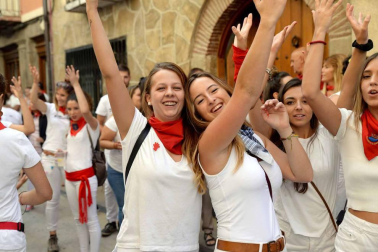 Lumbier arrancó este jueves, 30 de agosto, sus fiestas patronales.