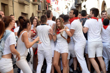 Lumbier arrancó este jueves, 30 de agosto, sus fiestas patronales.
