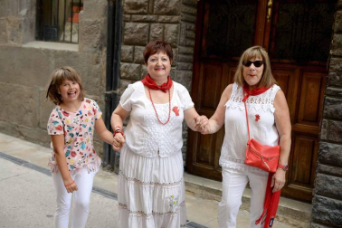 Lumbier arrancó este jueves, 30 de agosto, sus fiestas patronales.