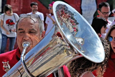 Imágenes del cohete de fiestas de Ayegui 2018