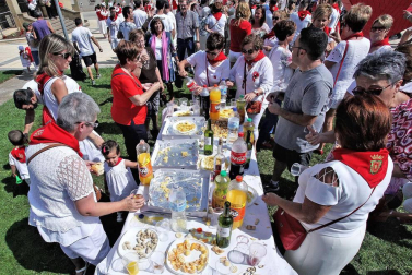 Imágenes del cohete de fiestas de Ayegui 2018