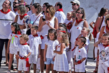 Imágenes del cohete de fiestas de Ayegui 2018
