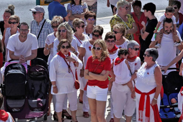 Imágenes del cohete de fiestas de Ayegui 2018