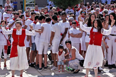 Imágenes del cohete de fiestas de Ayegui 2018