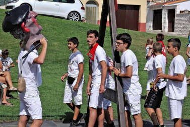 Imágenes del cohete de fiestas de Ayegui 2018