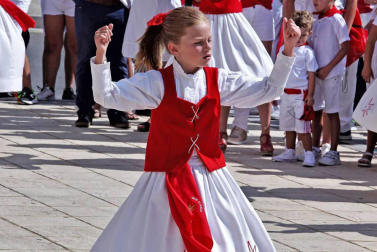 Imágenes del cohete de fiestas de Ayegui 2018