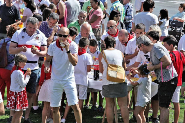 Imágenes del cohete de fiestas de Ayegui 2018