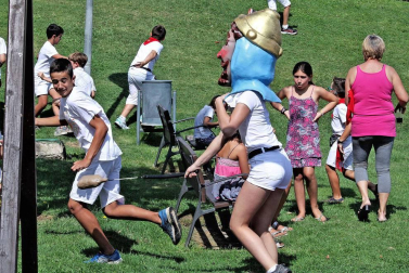 Imágenes del cohete de fiestas de Ayegui 2018