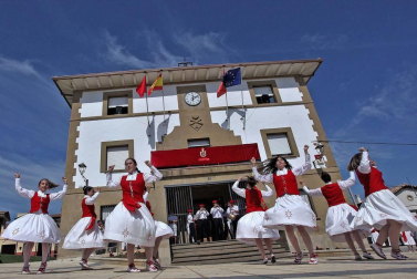 Imágenes del cohete de fiestas de Ayegui 2018
