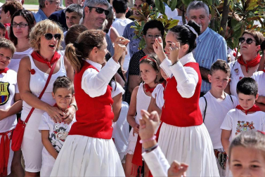 Imágenes del cohete de fiestas de Ayegui 2018