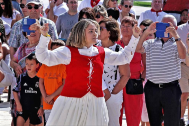 Imágenes del cohete de fiestas de Ayegui 2018