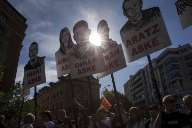 Miles de personas en la manifestación contra la sentencia del 'caso Alsasua'