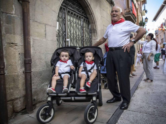 Lumbier celebró este viernes, 31 de agosto, el día grande de sus fiestas en honor a San Ramón