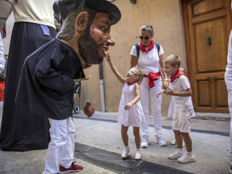Lumbier celebró este viernes, 31 de agosto, el día grande de sus fiestas en honor a San Ramón