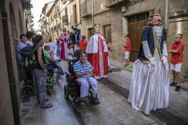 Lumbier celebró este viernes, 31 de agosto, el día grande de sus fiestas en honor a San Ramón