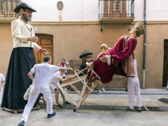 Lumbier celebró este viernes, 31 de agosto, el día grande de sus fiestas en honor a San Ramón