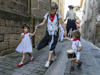 Lumbier celebró este viernes, 31 de agosto, el día grande de sus fiestas en honor a San Ramón