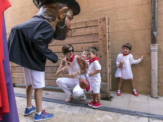 Lumbier celebró este viernes, 31 de agosto, el día grande de sus fiestas en honor a San Ramón