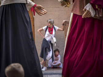 Lumbier celebró este viernes, 31 de agosto, el día grande de sus fiestas en honor a San Ramón