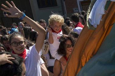 Caparroso arrancó este sábado, 1 de septiembre, sus fiestas patronales en honor a Santa Fe. La agenda festiva se prolongará hasta el día 8