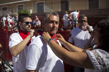 Caparroso arrancó este sábado, 1 de septiembre, sus fiestas patronales en honor a Santa Fe. La agenda festiva se prolongará hasta el día 8