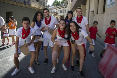 Caparroso arrancó este sábado, 1 de septiembre, sus fiestas patronales en honor a Santa Fe. La agenda festiva se prolongará hasta el día 8