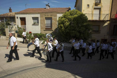 Fotos de la procesión en el Día de Santa Fe de las fiestas de Caparroso 2018, 2 de septiembre