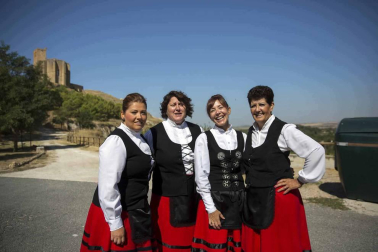 Fotos de la procesión en el Día de Santa Fe de las fiestas de Caparroso 2018, 2 de septiembre