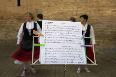Fotos de la procesión en el Día de Santa Fe de las fiestas de Caparroso 2018, 2 de septiembre