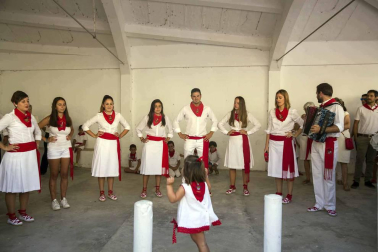 Fotos de la procesión en el Día de Santa Fe de las fiestas de Caparroso 2018, 2 de septiembre
