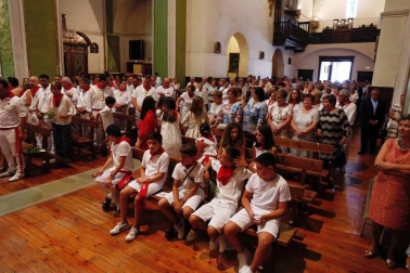 Fotos de la misa y procesión, en el segundo día de fiestas de Ablitas