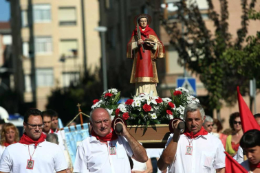 Fotos de la procesión de San Esteban, celebrada este domingo, 2 de septiembre, en Berriozar