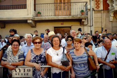 Imágenes de la Fiesta de la Vendimia de Navarra, celebrada en Olite este domingo, 2 de septiembre, y organizada por la Cofradía del Vino de Navarra.