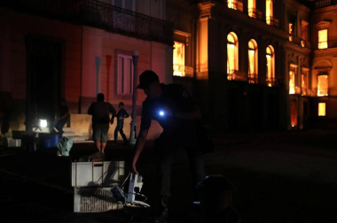 Un incendio destruye el Museo Nacional de Río de Janeiro