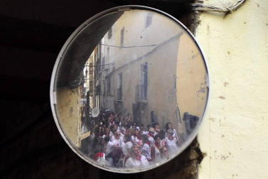 Fotos de la comida del día del abuelo de las fiestas de Peralta de 2018
