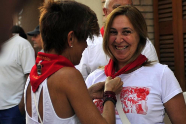 Fotos de la comida del día del abuelo de las fiestas de Peralta de 2018