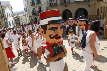 Fotos del cohete de las fiestas de Cáseda 2018