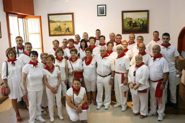 Fotos del cohete de las fiestas de Cáseda 2018