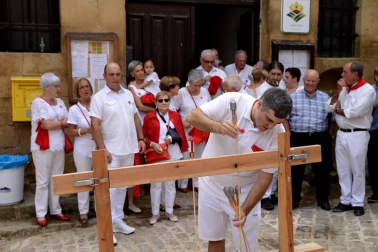 Fotos del cohete de las fiestas de Ujué 2018
