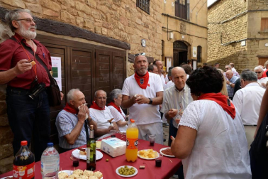 Fotos del cohete de las fiestas de Ujué 2018