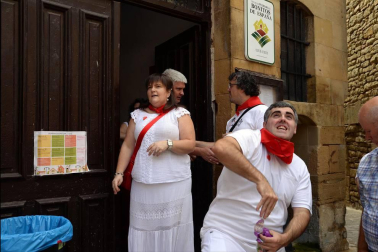 Fotos del cohete de las fiestas de Ujué 2018