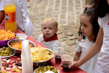 Fotos del cohete de las fiestas de Ujué 2018