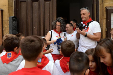 Fotos del cohete de las fiestas de Ujué 2018
