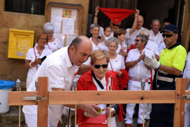 Fotos del cohete de las fiestas de Ujué 2018